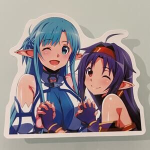 5/$10 Waterproof Vinyl Sticker- Sword Art Online